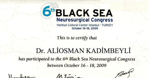Beynəlxalq Spinal Cərrahi Sertifikatı (2)